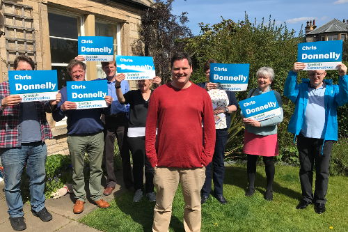 Chris Donnelly Conservatives Midlothian