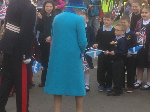 The Queen's visit to Newtongrange