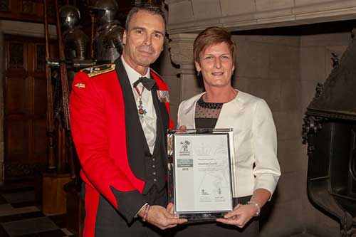 Midlothian Council receives top award for support for Armed Forces community