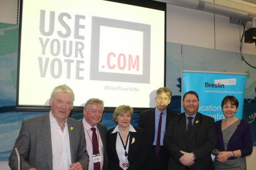 Use Your Vote Launch MPs