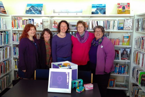 Women for Independence Midlothian Purple Box Campaign