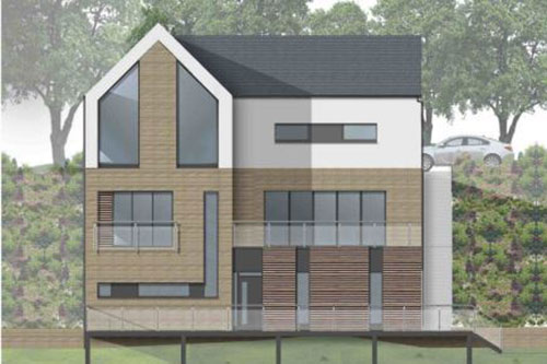 Artists-impression-of-detached-houses-proposed-for-waterfront-site-in-Penicuik-