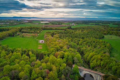 Dalkeith-Country-Park-Aerial