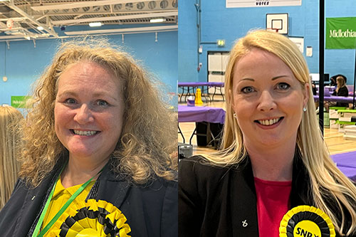 Midlothian-COuncil-Provost-McCall-and-Leader-Parry