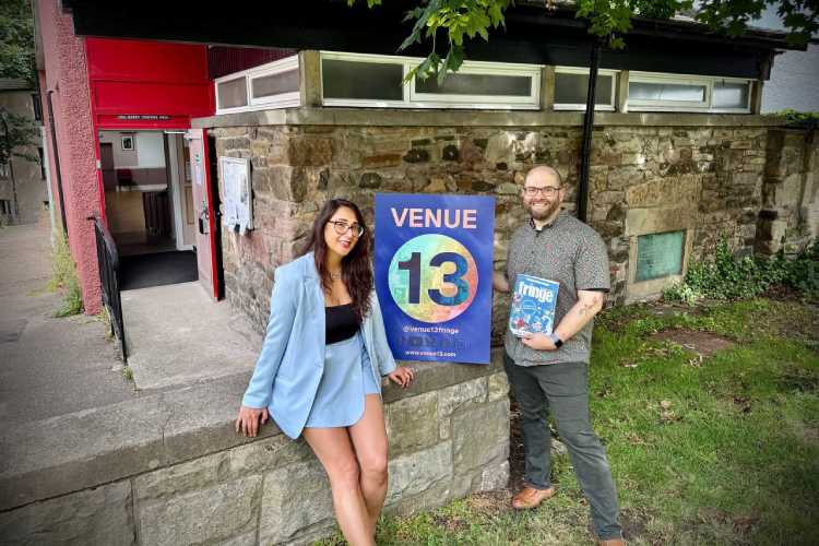 Venue 13 - Directors Vanesa Kelly and Ian Garrett (L to R)