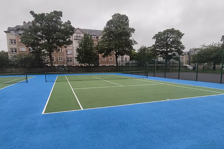 Victoria Park Tennis Courts Edinburgh